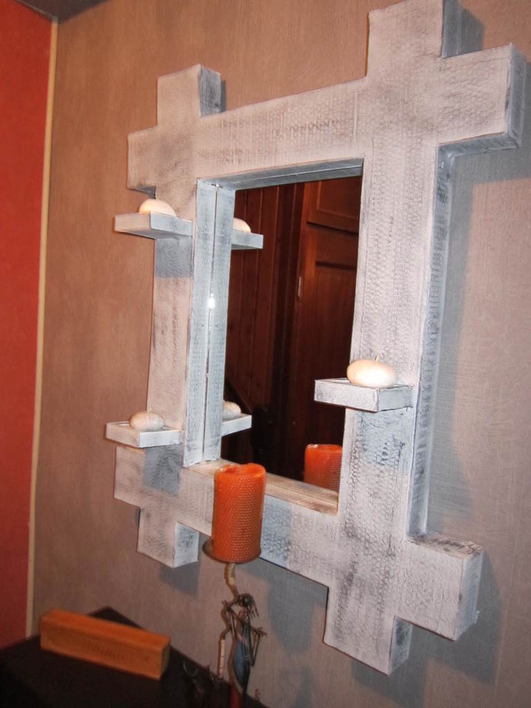 Miroir en carton 