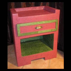 table de nuit en carton
